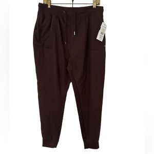 NWT Leg3nd Solid Brown Sweatpants